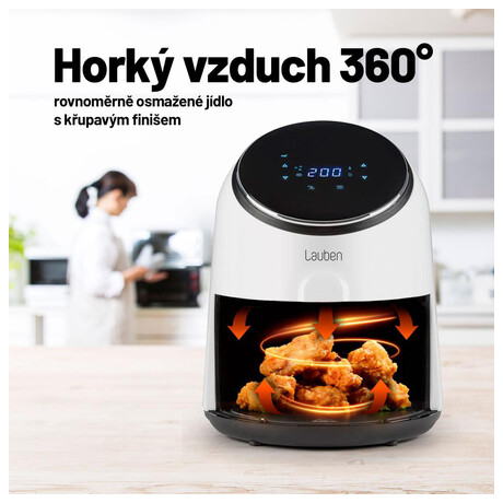 Horkovzdun fritza Lauben Hot Air Fryer 2500WT