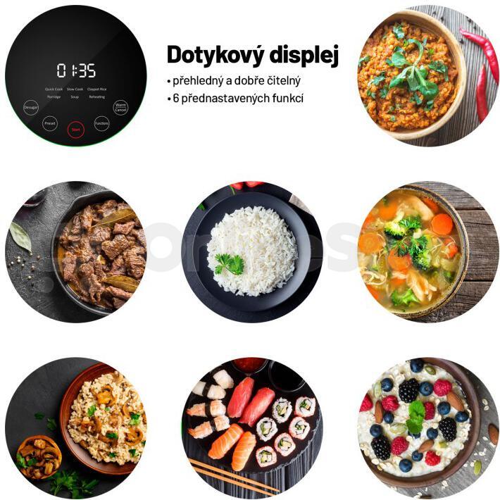 Rýžovar Lauben Low Sugar Rice Cooker 1500AT