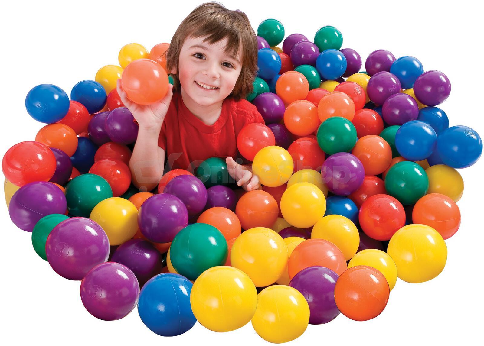 Dětské míčky do hracích koutů TEDDIES 100ks
