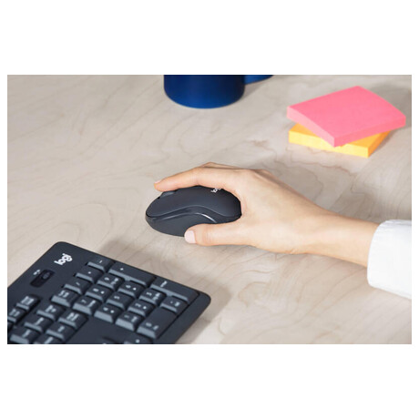 Logitech MK295 Silent, CZ/SK, graphite (foto 4)