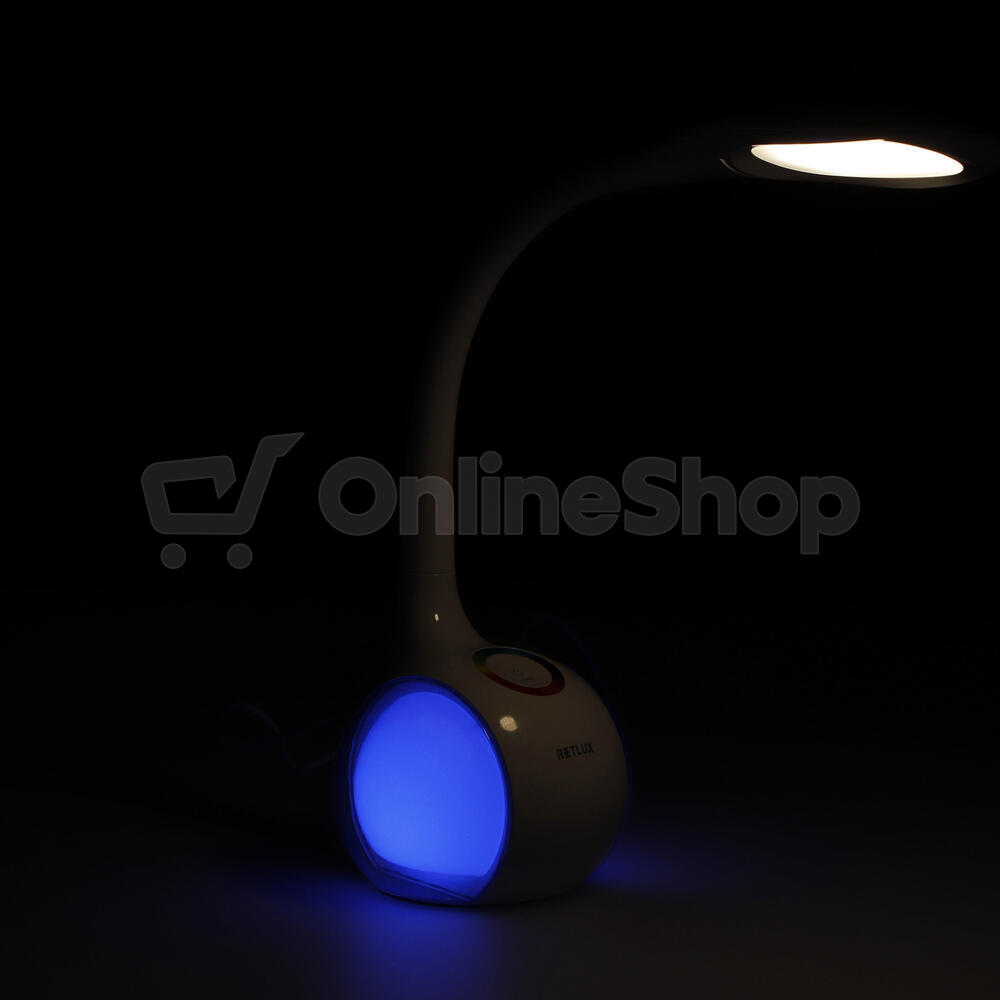 LED lampa RETLUX RTL 202, bílá