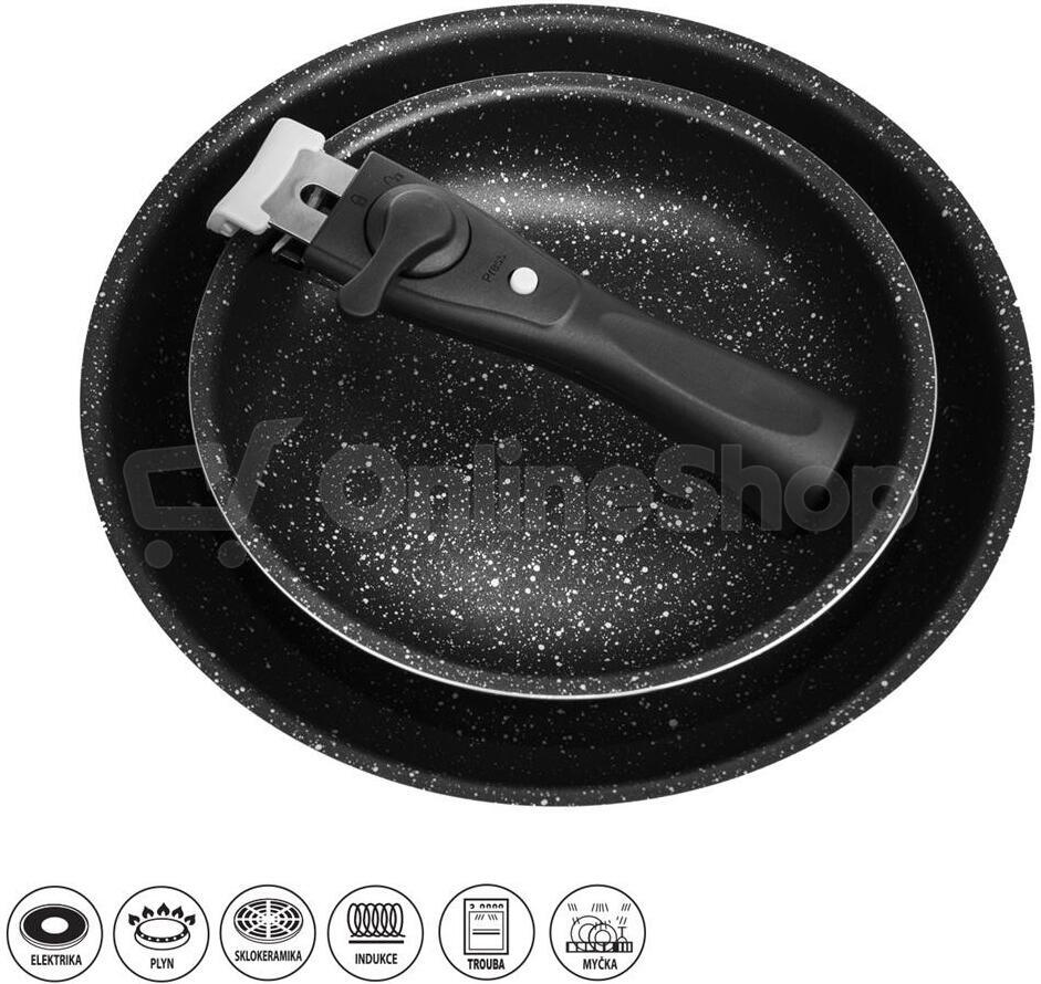 Sada pánví Orion Grande Combi 20 a 26 cm, 2 ks