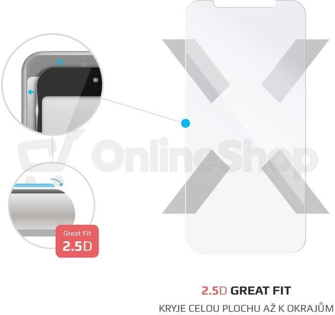 Ochranné tvrzené sklo FIXED pro Apple iPhone 12 mini, čiré