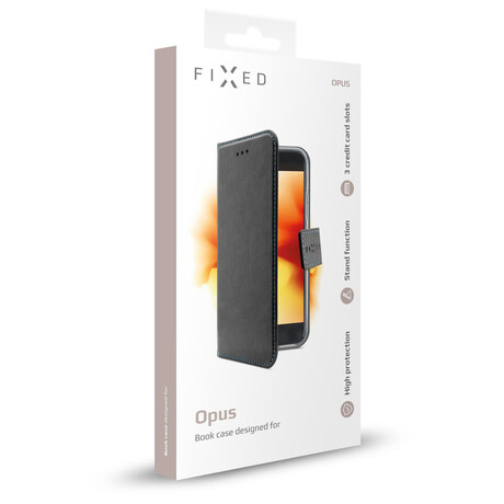 Pouzdro typu kniha FIXED Opus pro Xiaomi Redmi 9A/9A 2022, ern