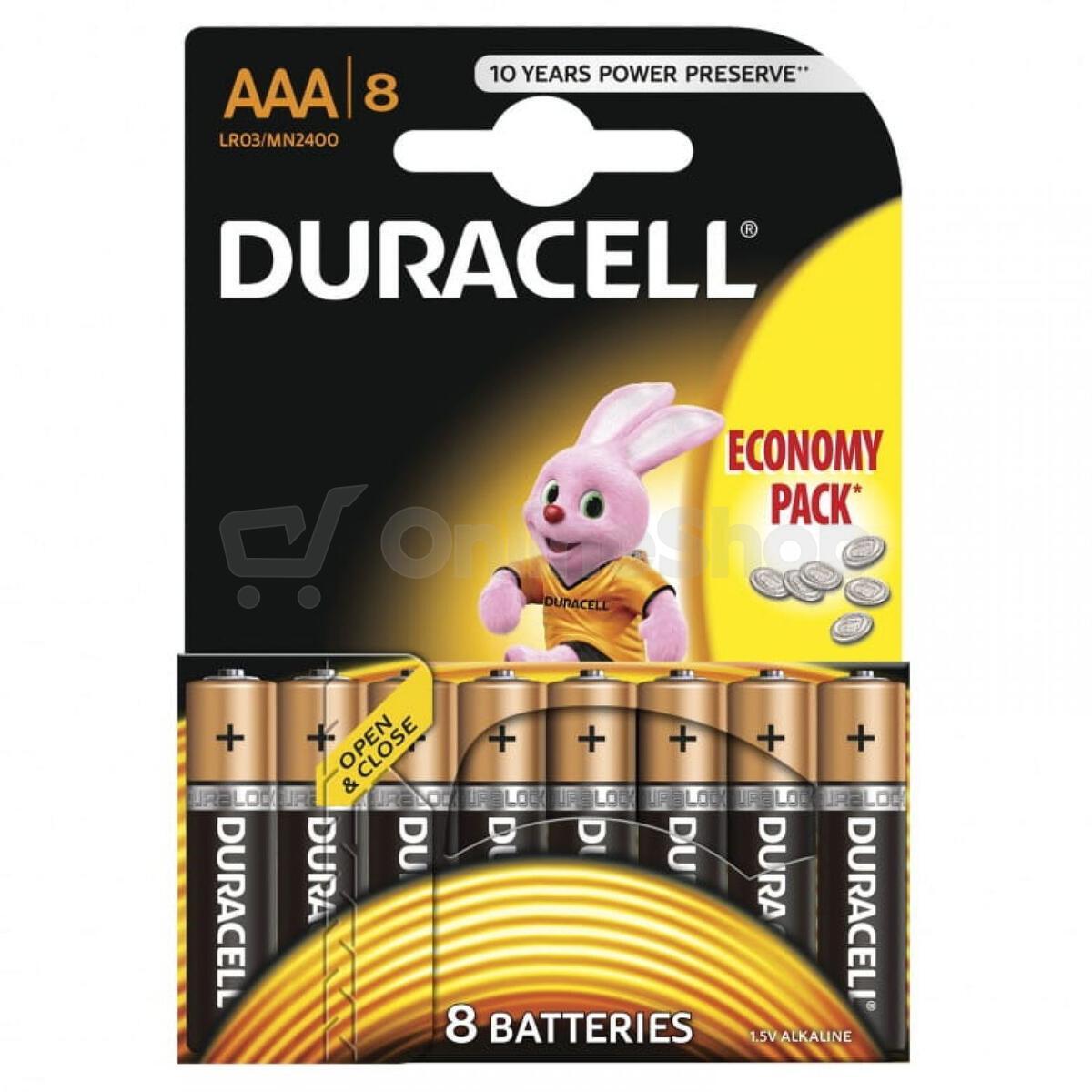 SET BASIC Alkalická baterie Duracell Basic AAA 2400 24ks a Duracell CR123