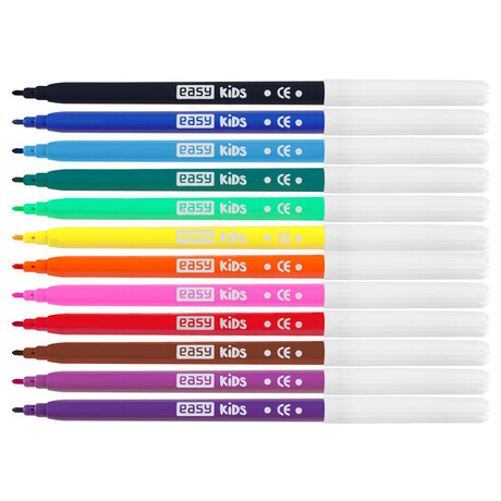 Fixy EASY COLOURS, 12 barev