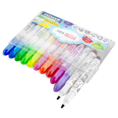 Vypratelné MINI fixy EASY ZAPMINI, s vůní, 12 barev