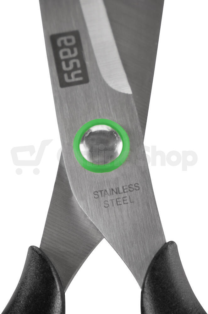 Nůžky EASY s měkkým úchytem 15 cm, zelené