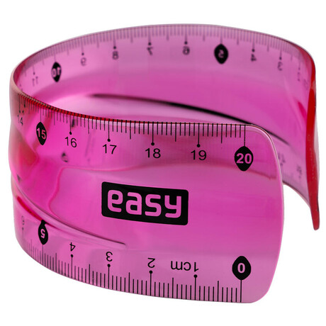 Pravítko EASY FLEX 20 cm, 12 ks