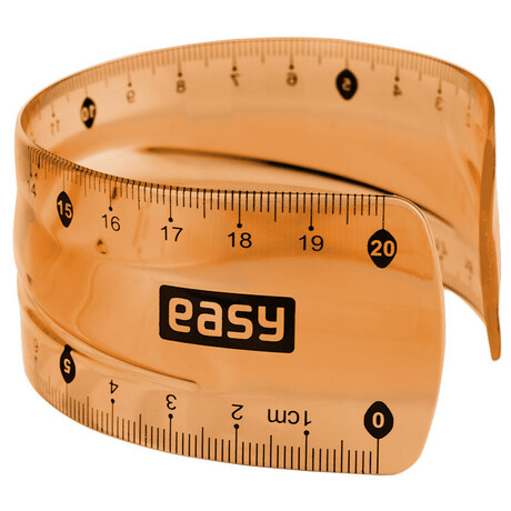 Pravítko EASY FLEX 20 cm, 12 ks