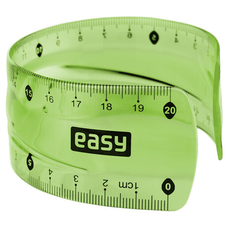 Pravítko EASY FLEX 20 cm, 12 ks