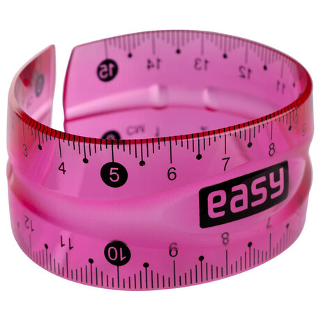 Pravítko flex 15 cm, 24 ks
