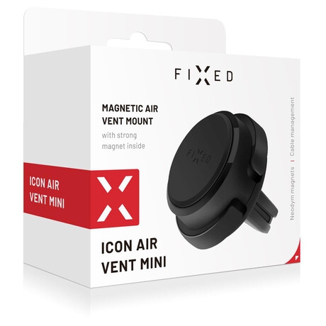 FIXED Icon Air Vent Mini do&nbsp;ventilace, černý (foto 11)