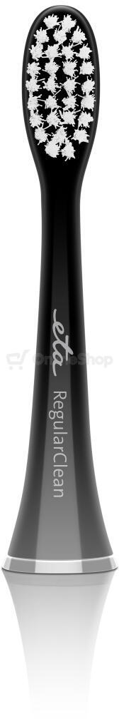 Náhradní kartáček ETA Regular Clean Black 0707 90500, černý