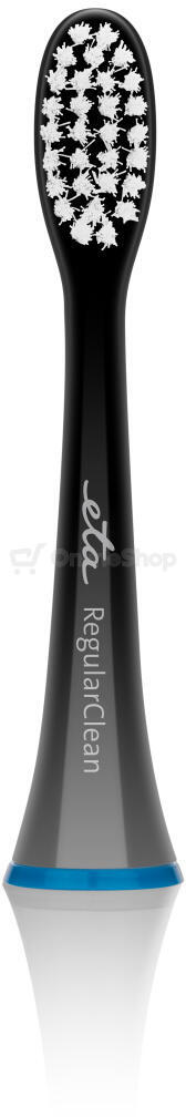 Náhradní kartáček ETA Regular Clean Black 0707 90500, černý