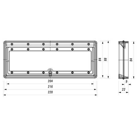 Zptn klapka HPK 220x90 pachutsn Faber