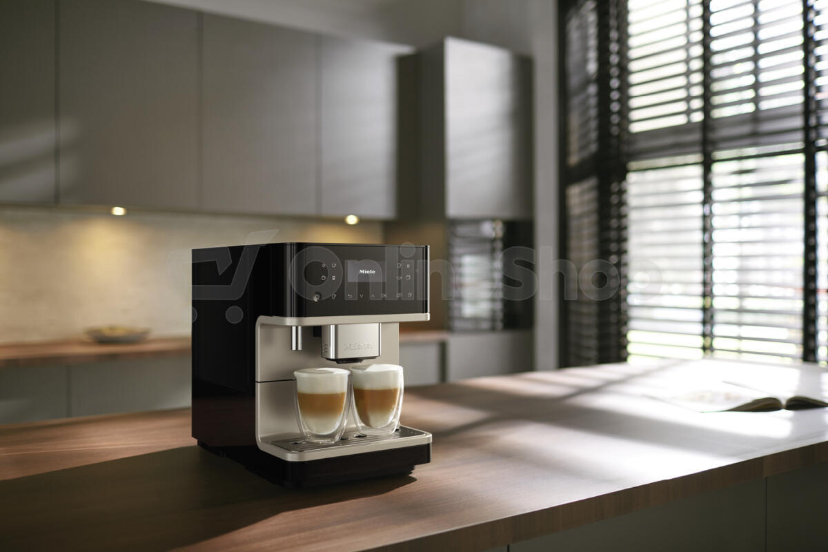 Kávovar Miele CM 6360 obsidian černá