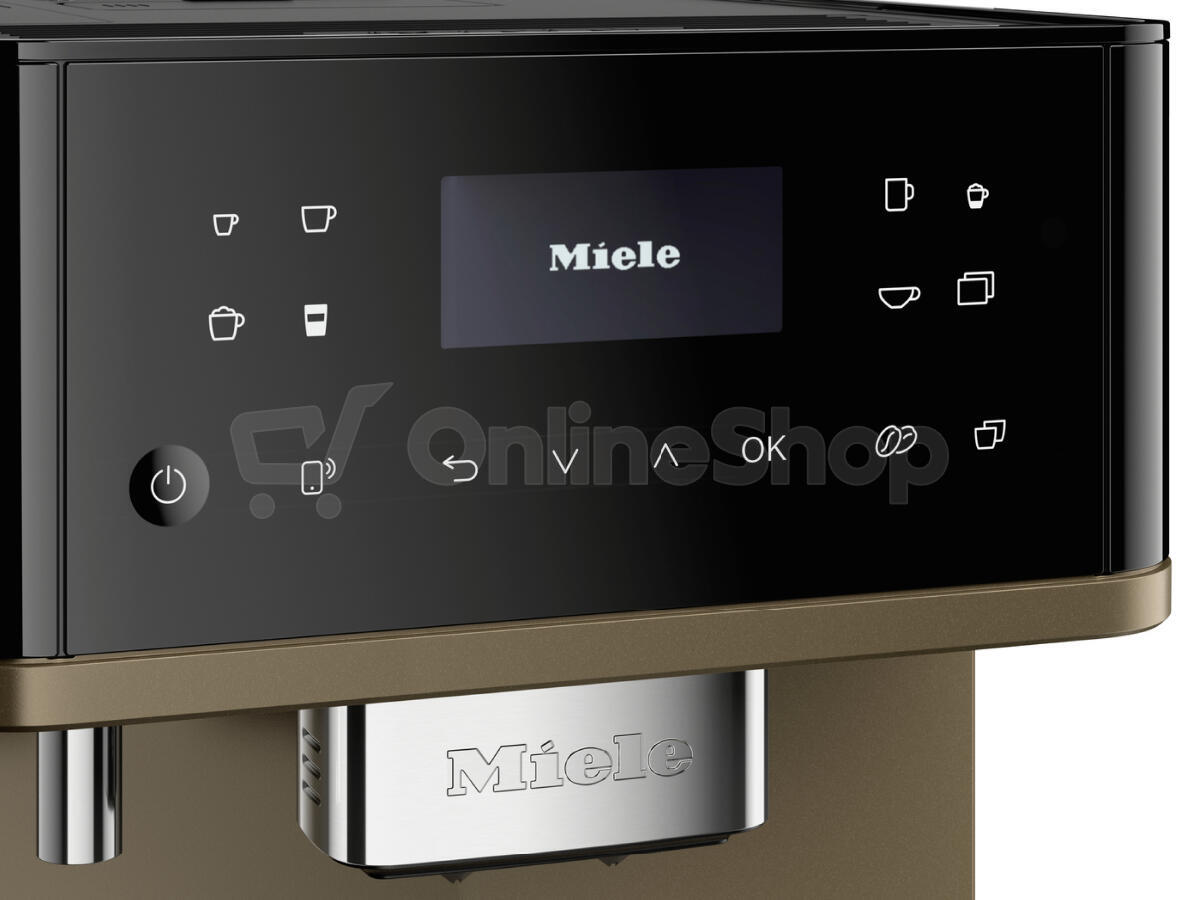 Kávovar Miele CM 6360 obsidian PearlFinish, černý