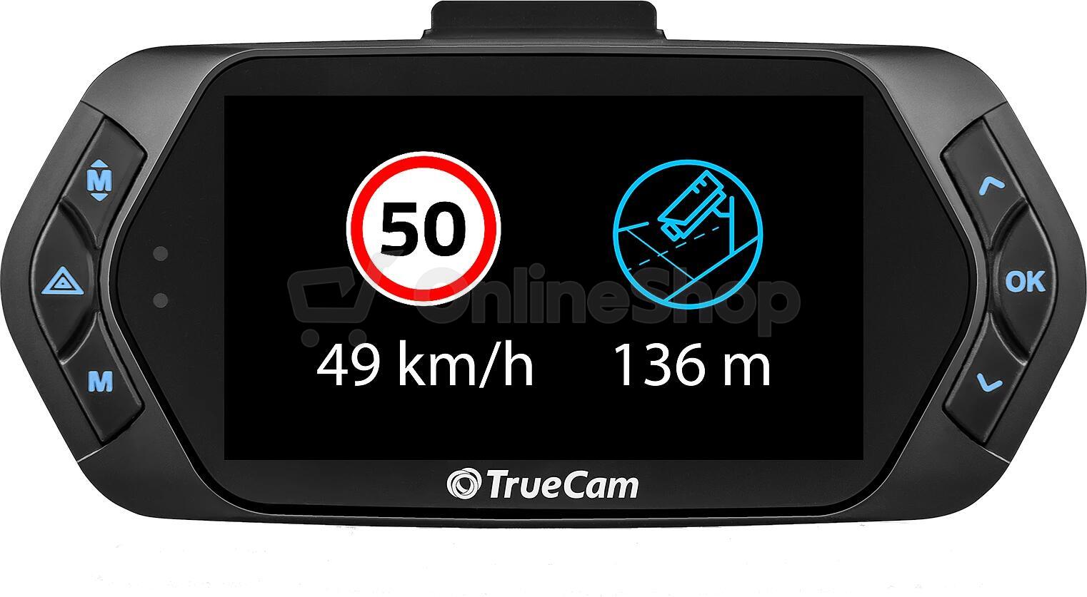 Autokamera TrueCam A7s GPS (s hlášením radarů)