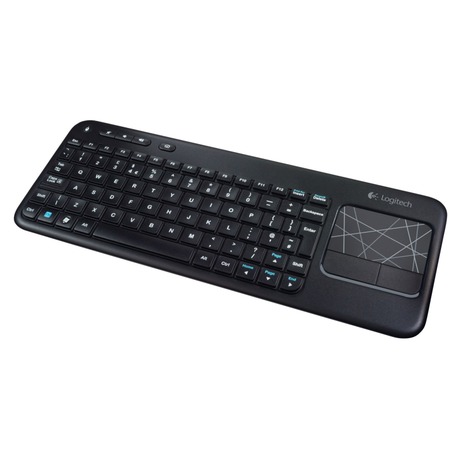 Klávesnice Logitech Wireless Touch Keyboard K400 CZ - černá