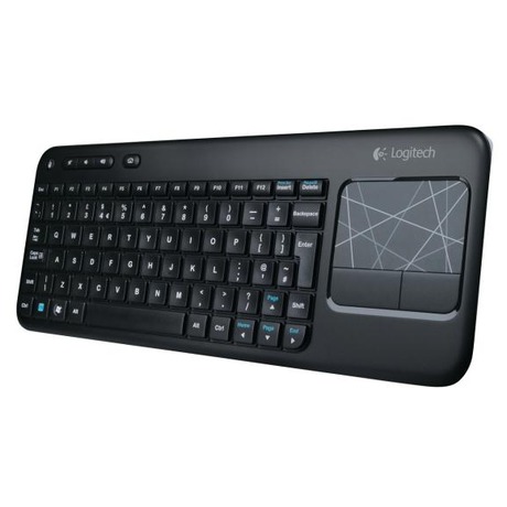 Klávesnice Logitech Wireless Touch Keyboard K400 CZ - černá - Logitech Wireless Touch Keyboard K400 CZ&nbsp;- černá (foto 5)