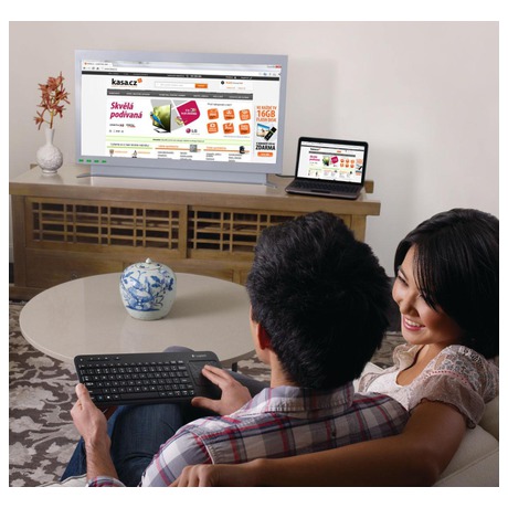 Klávesnice Logitech Wireless Touch Keyboard K400 CZ - černá