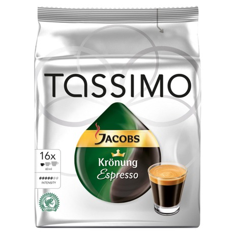 Kvov kapsle Jacobs Krnung Espresso Tassimo