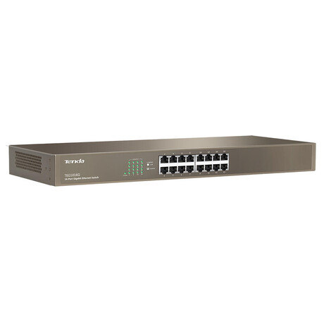 Switch Tenda TEG1016G 16xGigabit Kov, Rackmount