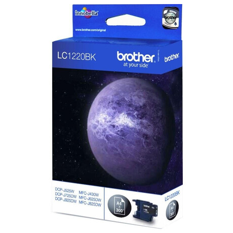 Inkoustov npl Brother LC-1220BK, 300 stran originln - ern