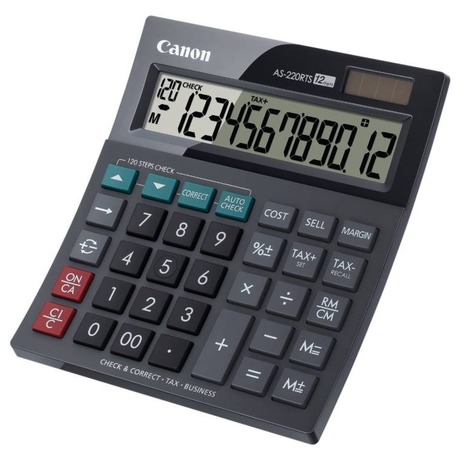 Kalkulaka Canon AS-220RTS - ern