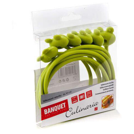 BANQUET Sada silikonovch smyek CULINARIA 41 cm, 6 ks (3126049533)