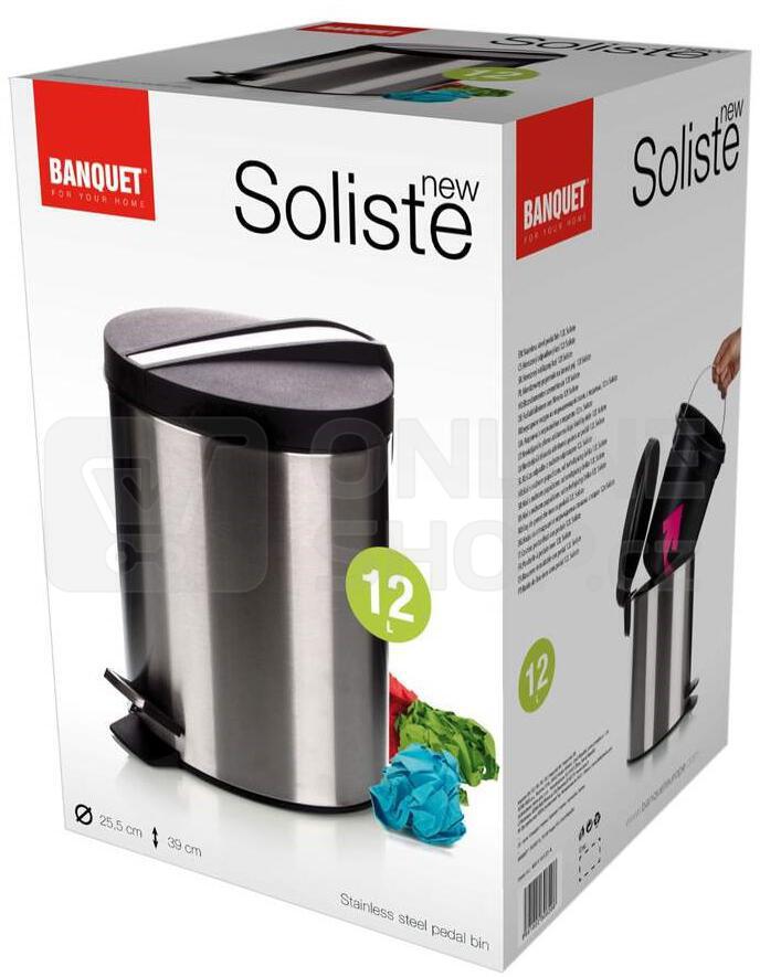 Odpadkov ko BANQUET 481116122, 12L, Soliste
