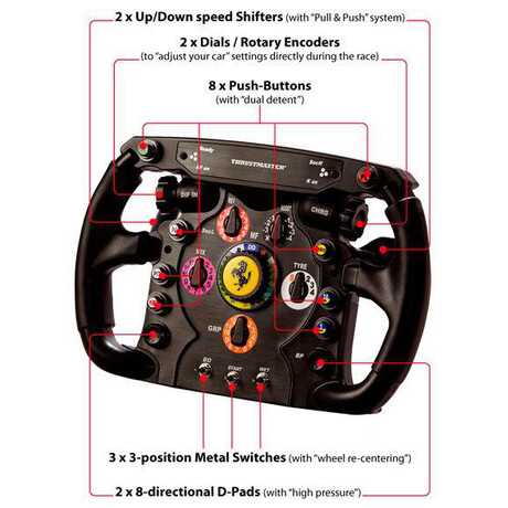 Volant Thrustmaster Ferrari F1 Add-On pro T300/T500/TX Ferrari 458 Italia