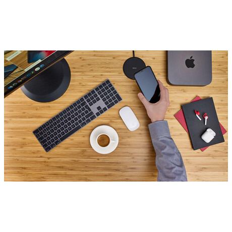 Bezdrtov nabjeka Epico Slim Wireless Charging Pad, ern 9915111300006