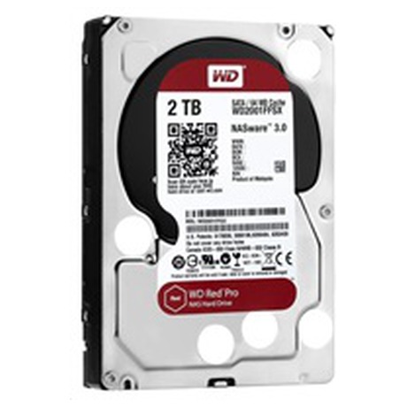 WD HDD Red Pro NAS 3.5'' 2TB - 7200rpm/SATA-III/64MB (WD2002FFSX)