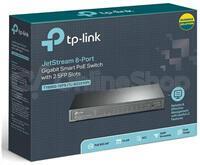 TP-Link TL-SG2210P 8xGb 61W POE Smart switch,2xSFP Omada SDN