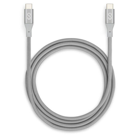 Epico BRAIDED USB-C CABLE 1.8m - silver