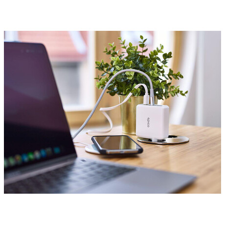 Epico BRAIDED USB-C CABLE 1.8m - silver