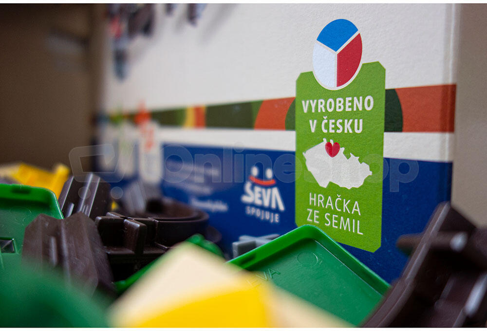 Stavebnice Seva plast Armáda Bitva 958 dílků