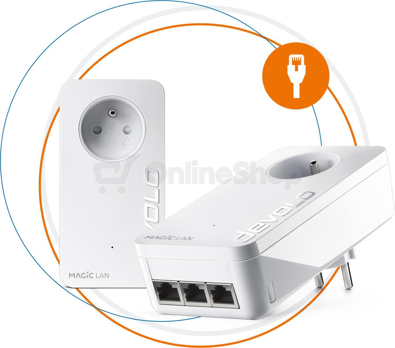 Devolo Magic 2 LAN triple Starter Kit 2400 Mbps (8514)