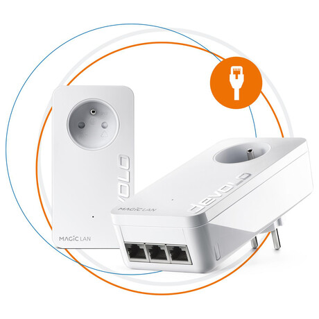 Devolo Magic 2 LAN triple Starter Kit 2400 Mbps (8514)