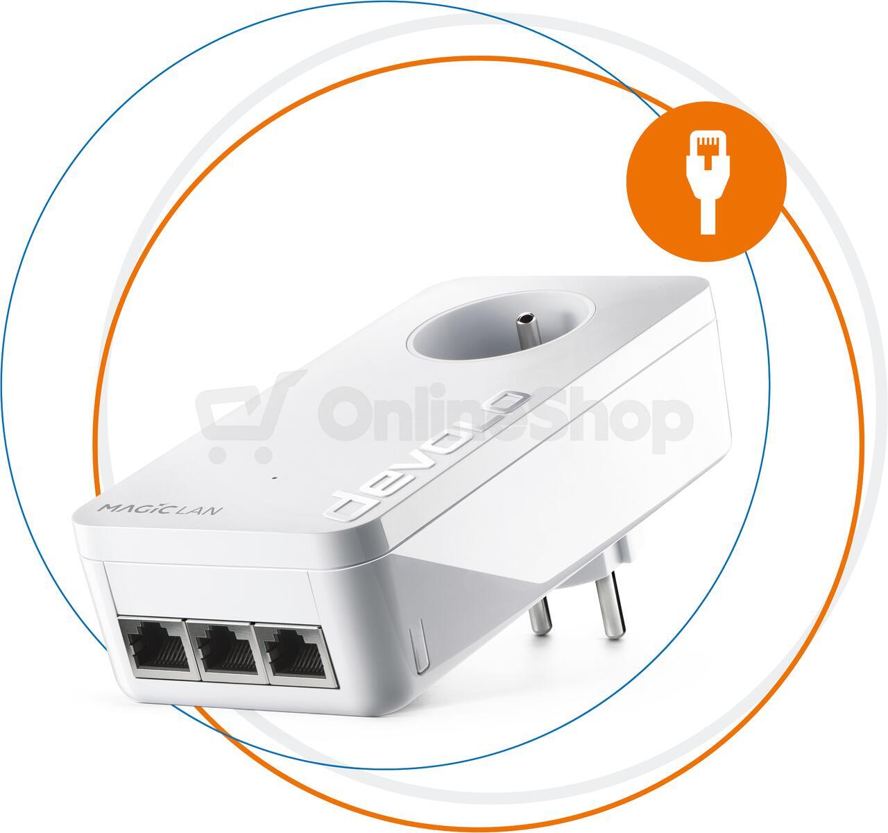 Devolo Magic 2 LAN triple rozšiřující modul 2400 Mbps (8506)