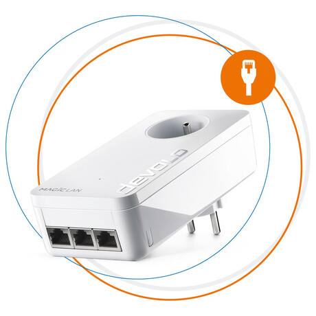 Devolo Magic 2&nbsp;LAN triple rozšiřující modul 2400 Mbps (foto 1)