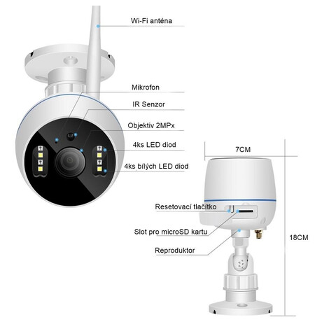 IMMAX NEO LITE Smart Security Bullet (foto 8)