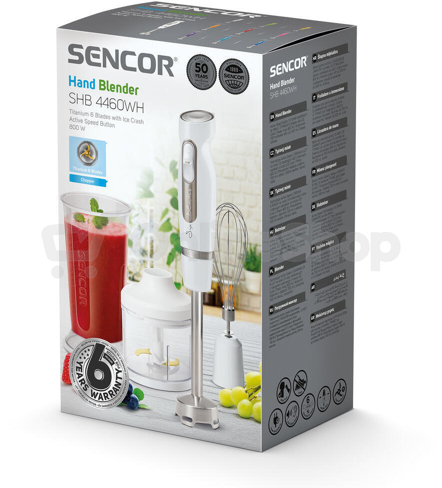 Tyčový mixér Sencor SHB 4460WH-EUE3
