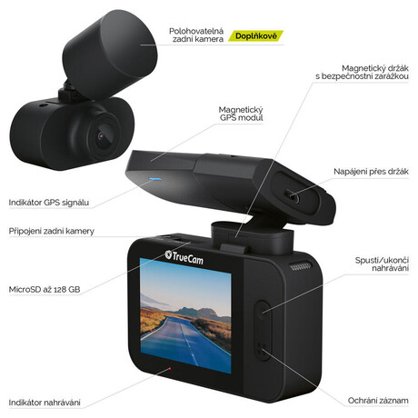 TrueCam M9&nbsp;GPS 2.5K (foto 3)