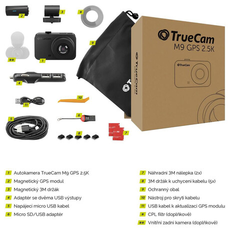 TrueCam M9&nbsp;GPS 2.5K (foto 11)