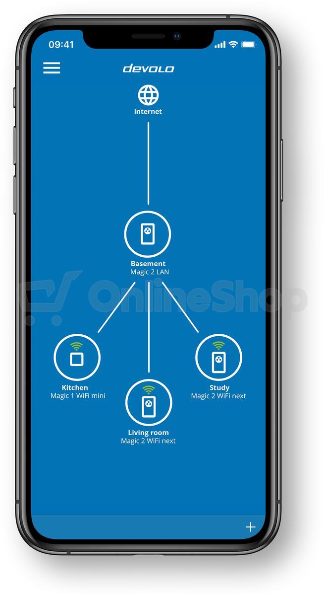 Devolo Magic 2 WiFi next rozšiřující modul 2400 Mbps (8611)