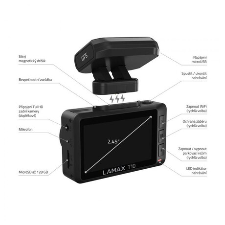 LAMAX T10 4K&nbsp;GPS (foto 3)