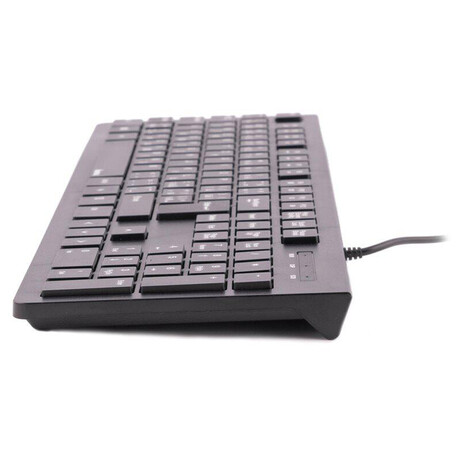 HAMA klávesnice Basic KC&nbsp;200/ drátová/ USB/ CZ+SK/ černá (foto 2)